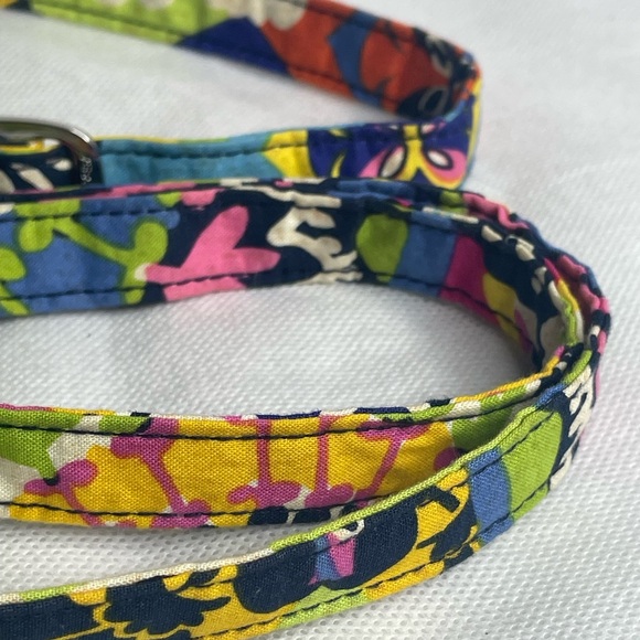 Vera Bradley Rio Crossbody Shoulder Bag Hobo Purse Floral Quilted Zipper Pouch - Picture 11 of 13